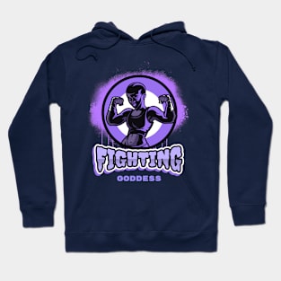 Fighting Goddess | Female Fighter Woman Hoodie